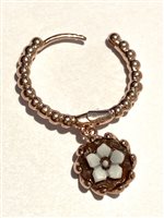 Orecchini Cameo Italiano Donna Fleurs in Argento 0141-R - 0141-R